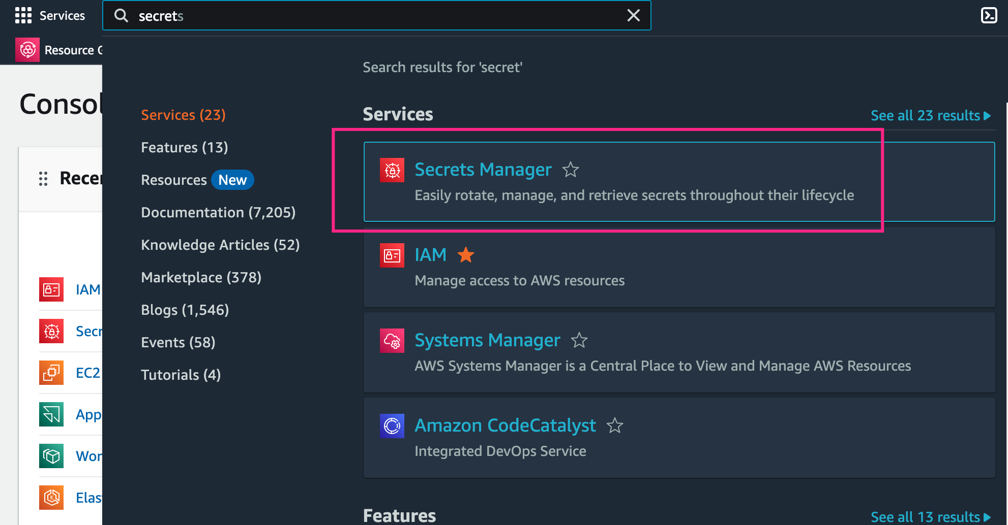 AWS Secret Manager